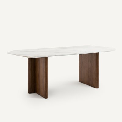 Table de repas céramique/noyer, Nella AM.PM