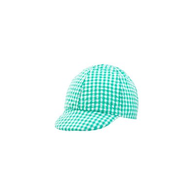 Casquette popelin a carreaux BOBOLI