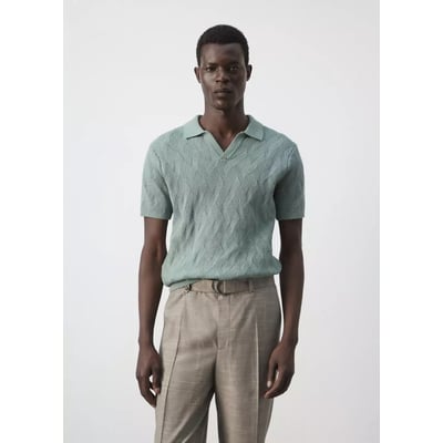 Polo 100 % coton structure tressée MANGO MAN