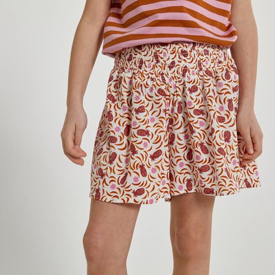 Short fluido con estampado de frutas LA REDOUTE COLLECTIONS