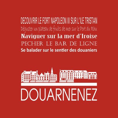 Tableau Mural Douarnenez RÉGIONALISME CEANOTHE