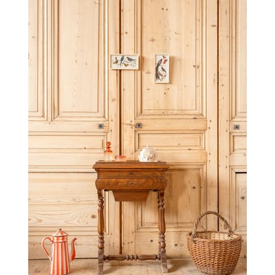 Coiffeuse en bois Louise N°329 - Bon état DEBONGOUT
