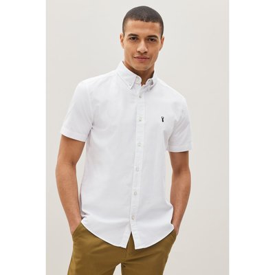 Chemise oxford à manches courtes-avec cerf NEXT