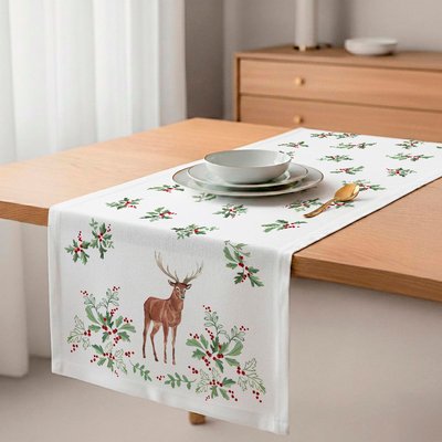 Chemin de table en coton Renos NAF NAF HOME