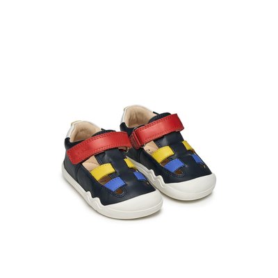 Sandales fermées cuir barefoot Steppieup GEOX
