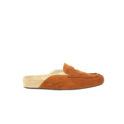Mocassin mule Flavie cuir Noir INES DE LA FRESSANGE PARIS