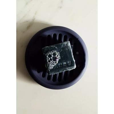 Porte-savon rayé en résine MANGO HOME