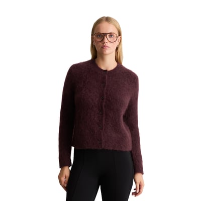 Cardigan douillet, coupe classique en mélange de mohair et de laine vierge MARC O’POLO DENIM