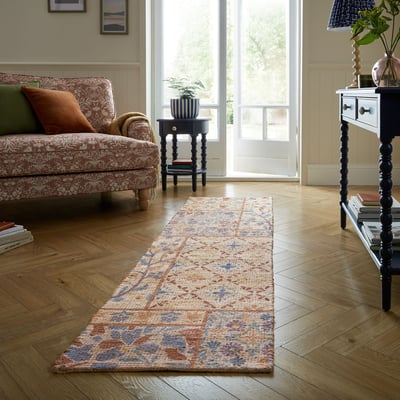 Tapis en jute de coulor TAYLOR PATCHWORK FLAIR RUGS