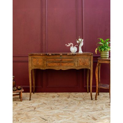 Grande coiffeuse en bois Louise N°133 - Bon état DEBONGOUT