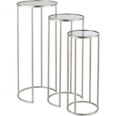 Tables gigognes en fer rondes, Albers JOLIPA
