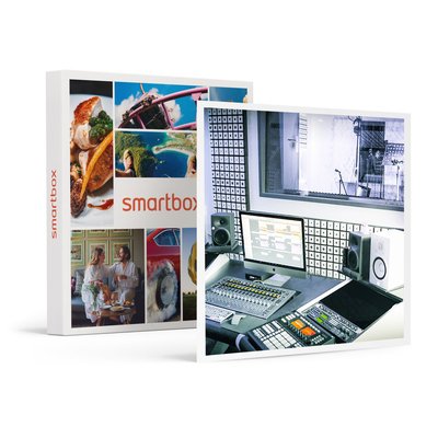 Session d'enregistrement de 2h avec traitement de la voix en studio professionnel près de Paris - SMARTBOX - Coffret Cadeau Sport et Aventure SMARTBOX