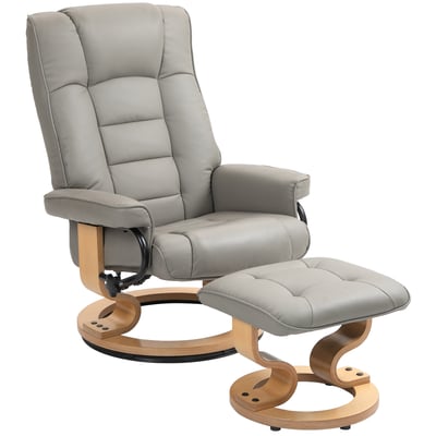 Fauteuil inclinable avec repose-pieds HOMCOM