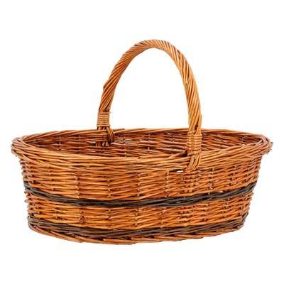 Panier Lucette en osier buff Bas AUBRY GASPARD