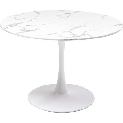 Table ronde en marbre minéral, VENETO KARE DESIGN