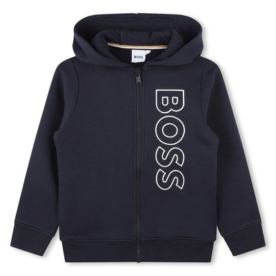 Cardigan à capuche BOSS KIDSWEAR
