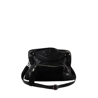 Sac à bandoulière en cuir - Bon État SANDRO