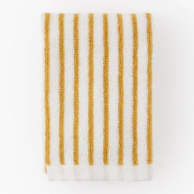 Serviette de bain rayée, en coton BIO GOTS MONOPRIX