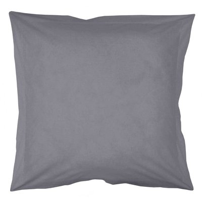 Taie d'oreiller unie en coton bio LOVELY CASA