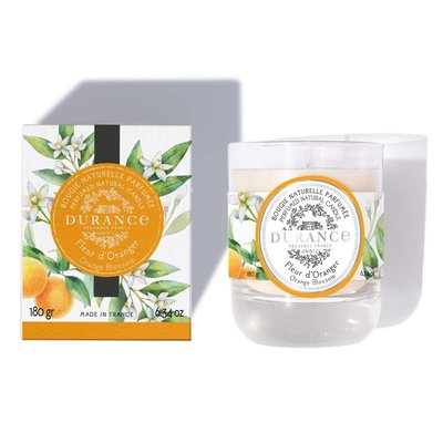Bougie parfumée FLEUR D'ORANGER DURANCE