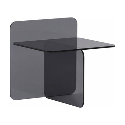 Table d'appoint en verre RECOLLECTION