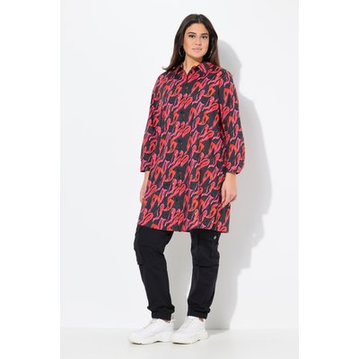 Chemisier long motif piments ULLA POPKEN
