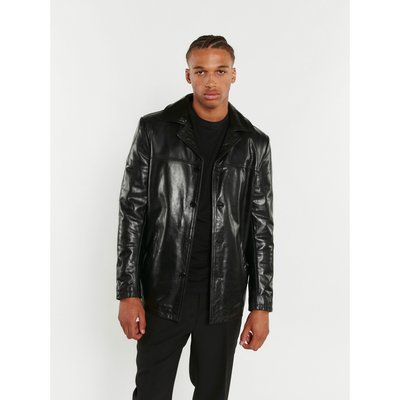 CUIR Col V Boutonnée BRASCO STARDUST REDSKINS