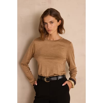 T-shirt FAUSTINE en 100% laine Maison 123