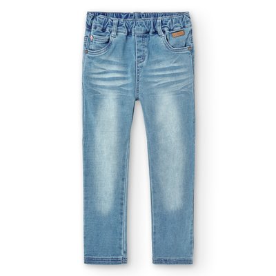 Jean à cinq poches avec taille élastique BOBOLI