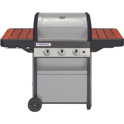 Barbecue gaz 3 SERIES CLASSIC WLX inox 3 brûleurs sur chariot, 61x45 cm CAMPINGAZ