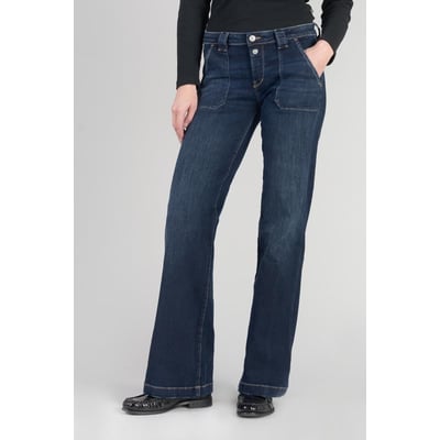 Jeans flare , longueur 34 LE TEMPS DES CERISES
