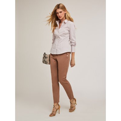 Pantalon REGULAR en DRILL de coton teint sur pièce MOTIVI