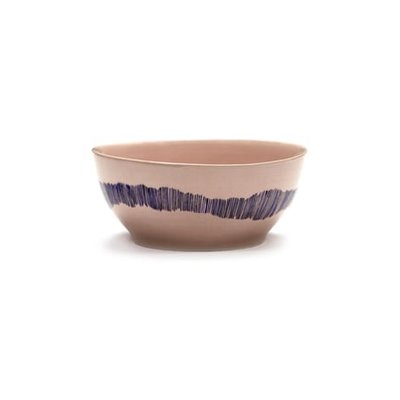 Bol Feast Par Ottolenghi Grès Bleu/rouge Ø15 Cm SERAX