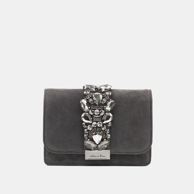 Sacoche en cuir avec détail bijou ALMA EN PENA