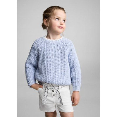 Short en jean ceinture MANGO BABY