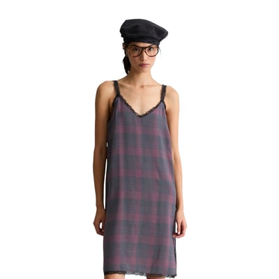 Robe lingerie imprimée, coupe droite en TENCEL™ Modal MARC O’POLO DENIM