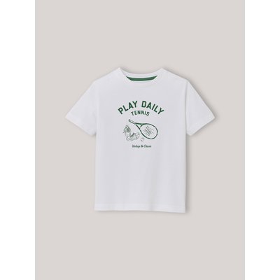 T-shirt imprimé en coton biologique CYRILLUS