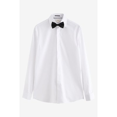 Chemise slim égyptien et nœud papillon NEXT