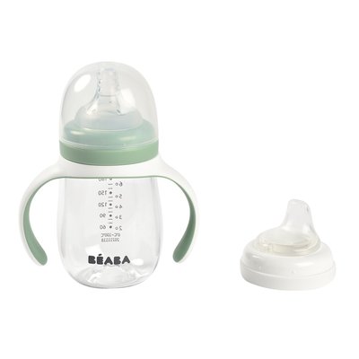 Biberon d'apprentissage 2 en 1 210 ml BEABA