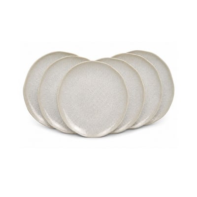 Lot de 6 petites assiettes à dessert, NUAGE ARTIME