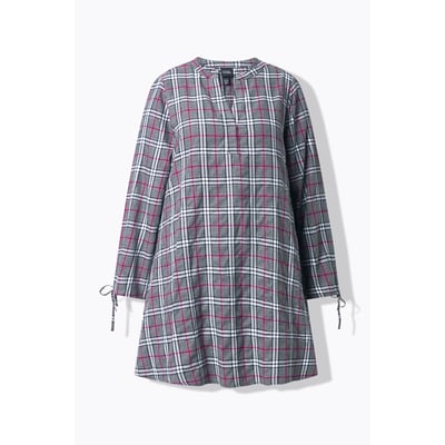 Robe tunique à col tunisien et ULLA POPKEN