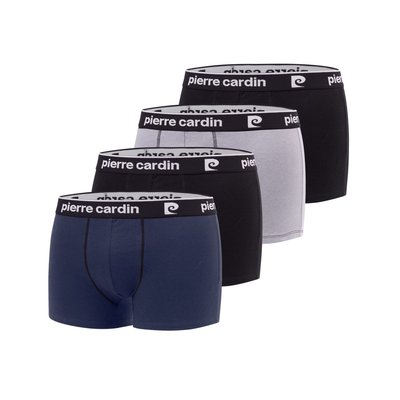 Boxers 100% coton Classic Lot de 4 PIERRE CARDIN