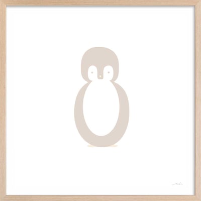 Affiche enfant pingui story HEXOA
