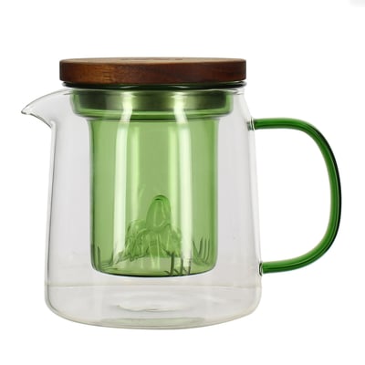 Théière en verre 45cl, LASKA OGO LIVING