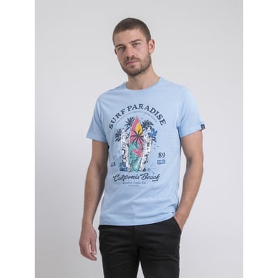T-shirt Col Rond Pur Coton Noukiwi RITCHIE