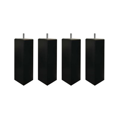 Pied carré bois (lot de 4) SOMEO