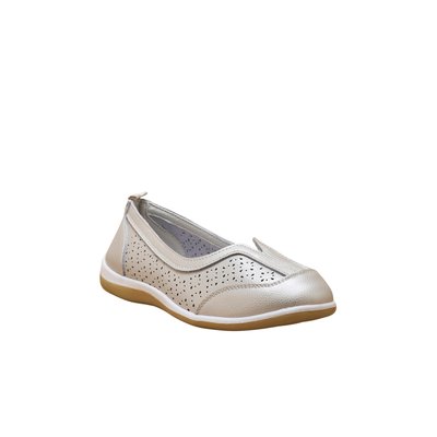Ballerines d'été cuir perforé PEDICONFORT