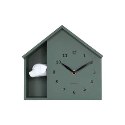 Horloge Murale Plastique PEEKING DOGGY KARLSSON