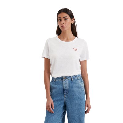 T-shirt regular en jersey slub MARC O'POLO