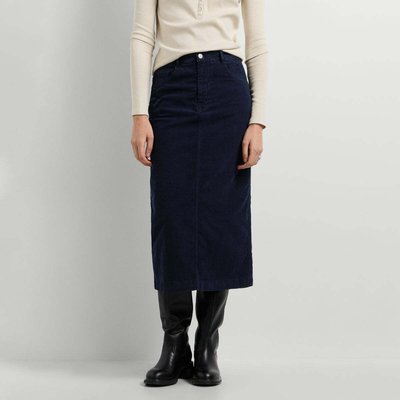 Jupe Midi En Velours Côtelé PEPE JEANS